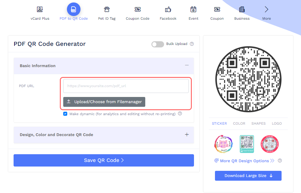 Comment Convertir Un Pdf En Qr Code G N Rateur De Code Qr Gratuit