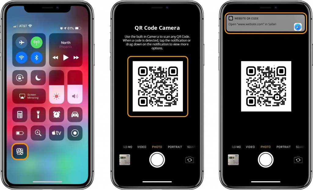 How to scan QR code on iPhone - Free QR Code Generator Online