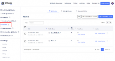 Tutorial: How to Share QR Code Folders with Multiple Clients? - Free QR ...